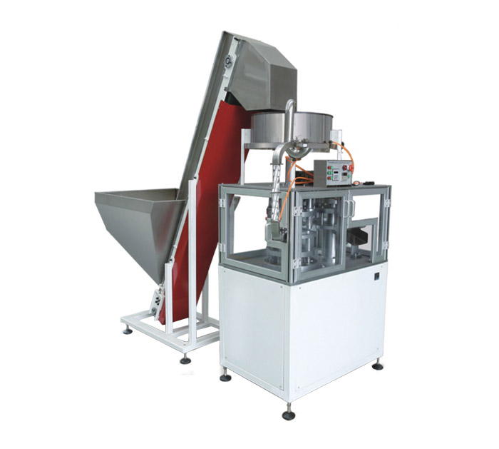 全自動(dòng)瓶蓋折邊切口機(jī)-HJS2016